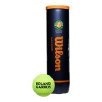 Wilson Tennis Balls Roland Garros Clay Can of 4